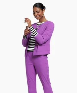 Dames Studio Anneloes Blazers*Blazer Janet Bonded Paars