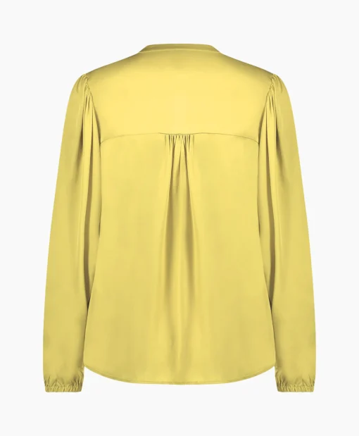 Dames Studio Anneloes Blouses*Blouse Birdie Ls Satin Geel