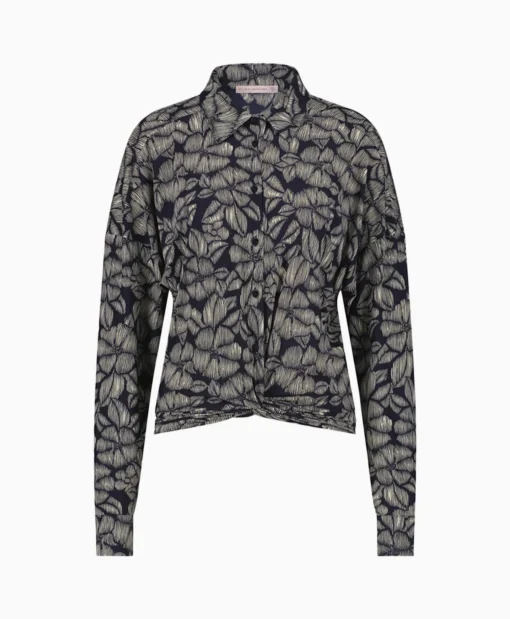 Dames Studio Anneloes Blouses*Blouse Sanne Flower Zand