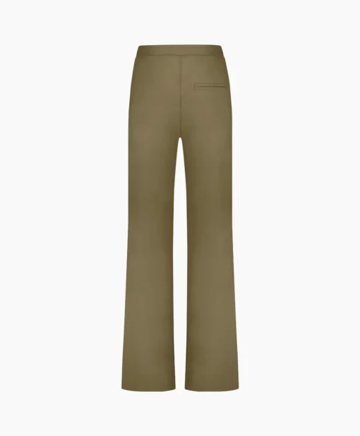 Dames Studio Anneloes Broeken*Broek Alex Bonded Trousers Bruin Dessin