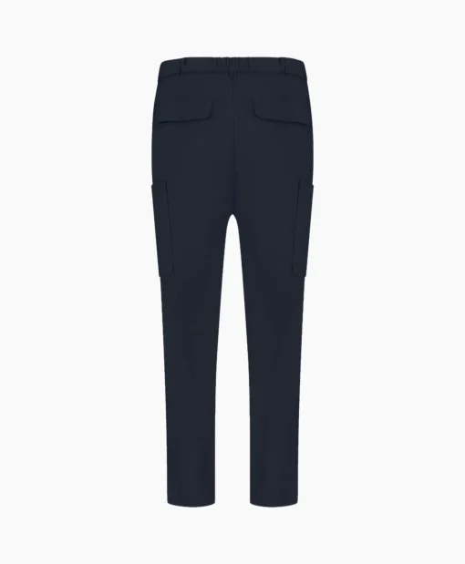 Dames Studio Anneloes Broeken*Broek Janneke Cargo Trousers Donker Blauw