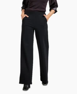 Dames Studio Anneloes Broeken*Broek Lexie Bonded Zwart