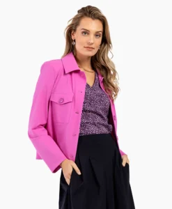 Dames Studio Anneloes Jassen*Jack Claire Bonded Jacket Lila