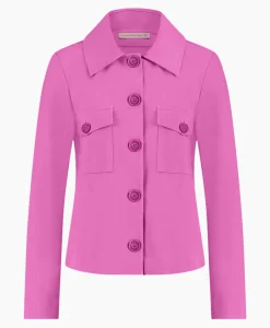 Dames Studio Anneloes Jassen*Jack Claire Bonded Jacket Lila
