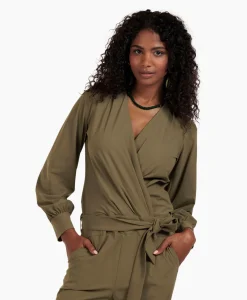 Dames Studio Anneloes Jumpsuits*Jumpsuit Feda Bruin Dessin