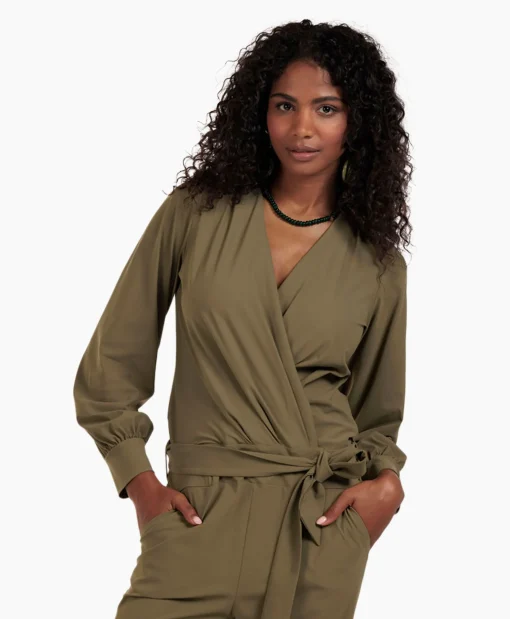 Dames Studio Anneloes Jumpsuits*Jumpsuit Feda Bruin Dessin