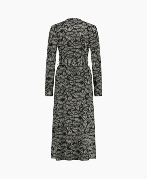Dames Studio Anneloes Jurken*Jurk Sira Flower Dress Zand