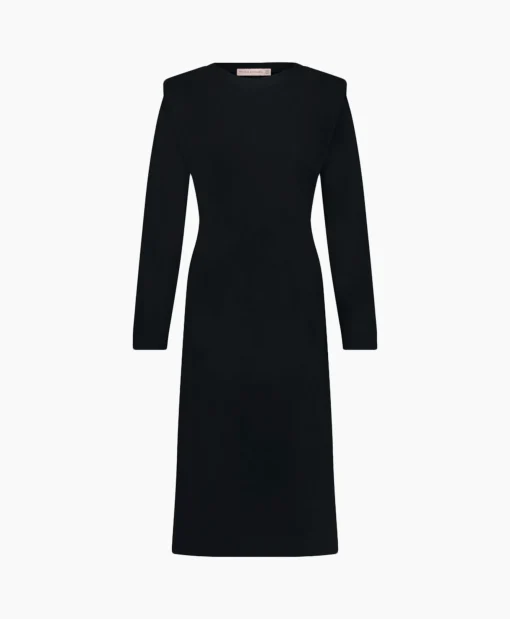 Dames Studio Anneloes Jurken*Jurk Tammy Dress Zwart