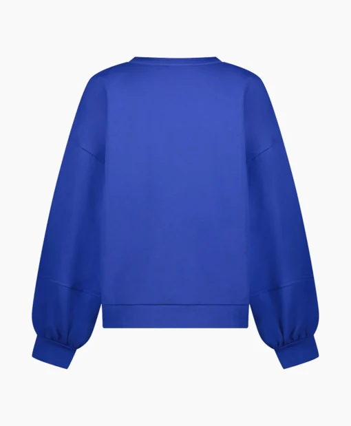 Dames Studio Anneloes Truien*Pullover Sem Sports Sweater Blauw