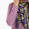 Dames Studio Anneloes Sjaals*Sneaker Bodil Satin Scarf Groen