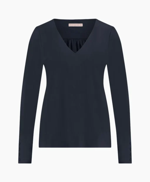 Dames Studio Anneloes T-Shirts & Tops*Top & T-Shirt Lesley Shirt Donker Blauw