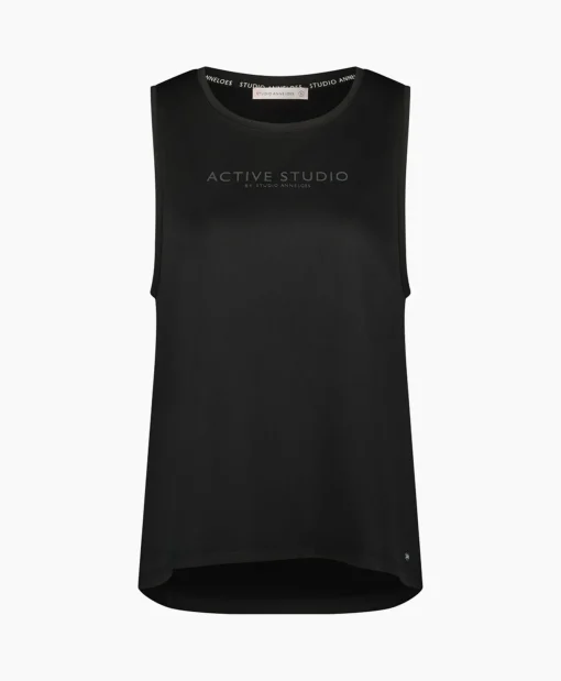 Dames Studio Anneloes T-Shirts & Tops*Top Elza Sport Zwart Dessin