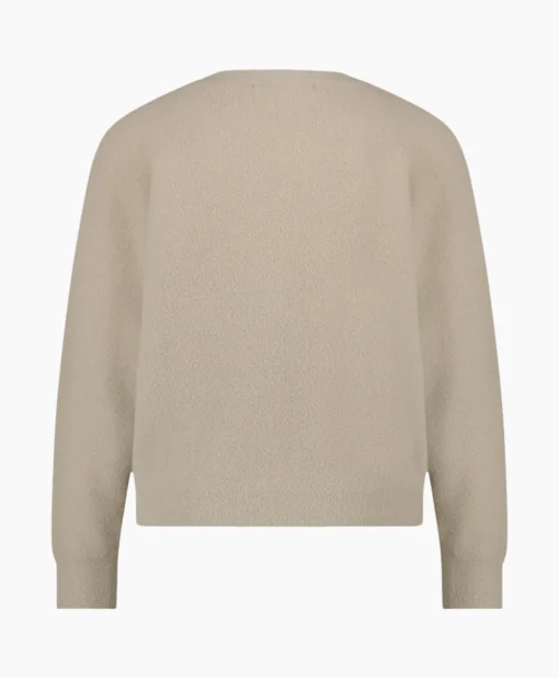Dames Studio Anneloes Vesten*Vest Olivian Soft Cardigan Zand