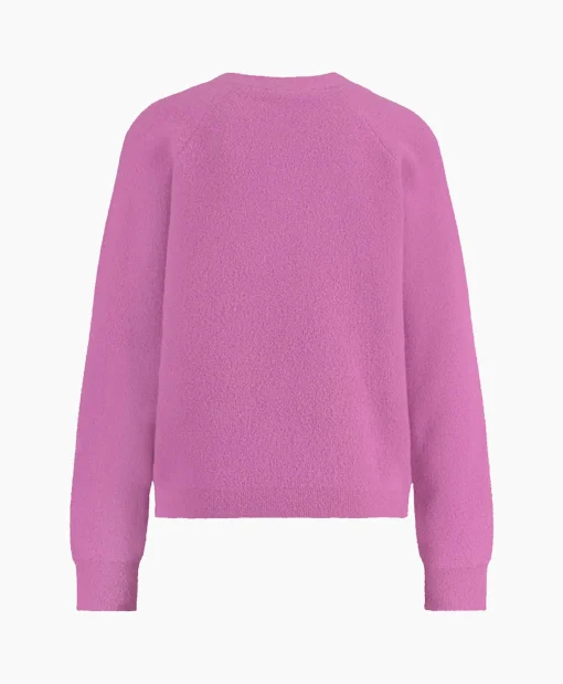Dames Studio Anneloes Vesten*Vest Olivian Soft Cardigan Lila