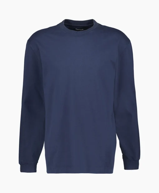 Heren Tenue. T-Shirts*T-Shirt Korte Mouw Brad Blauw