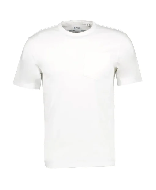 Heren Tenue. T-Shirts*T-Shirt Korte Mouw John Wit