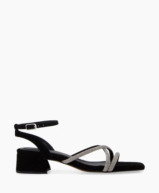Dames Toral Sandalen*Sandaal Met Hak Tl Celina Zwart