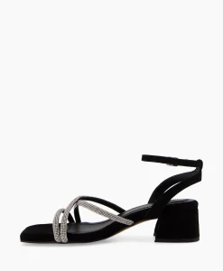 Dames Toral Sandalen*Sandaal Met Hak Tl Celina Zwart