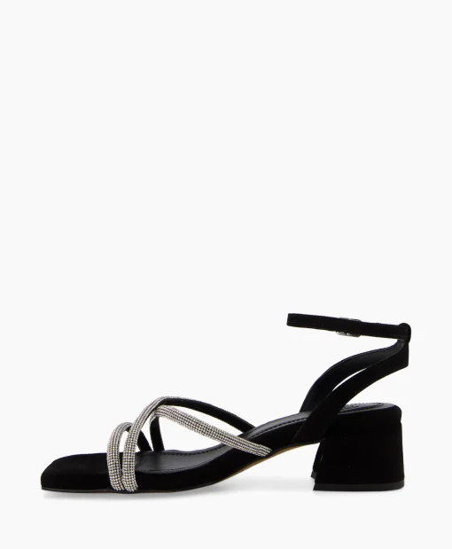 Dames Toral Sandalen*Sandaal Met Hak Tl Celina Zwart