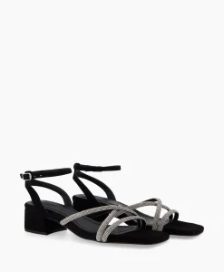 Dames Toral Sandalen*Sandaal Met Hak Tl Celina Zwart
