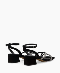 Dames Toral Sandalen*Sandaal Met Hak Tl Celina Zwart