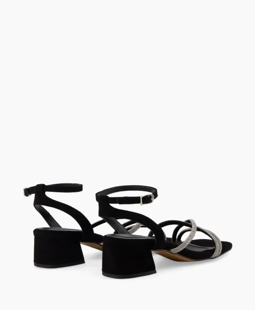 Dames Toral Sandalen*Sandaal Met Hak Tl Celina Zwart