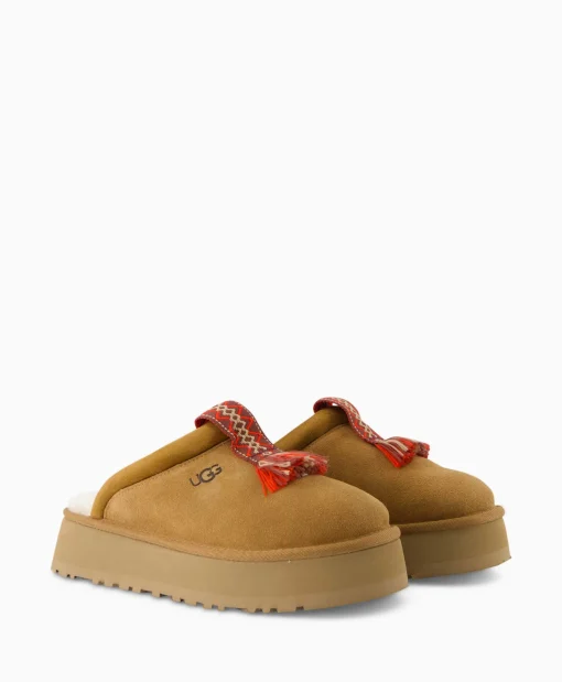 Dames Ugg Pantoffels*Pantoffel W Tazzle Bruin