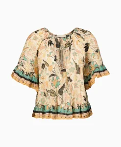 Dames Ulla Johnson T-Shirts & Tops*Top Alessia Ecru