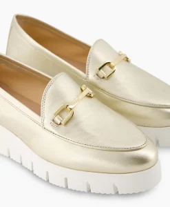 Dames Unisa Instappers*Loafer Famo_Lmt Goud