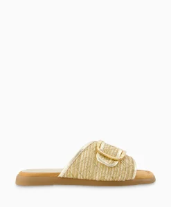 Dames Unisa Sandalen*Sandaal Zonder Hak Crayyu Goud