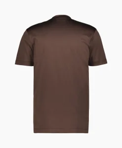 Heren Valenza T-Shirts*T-Shirt Interlock Supima Bruin