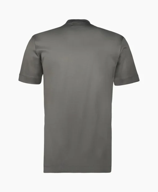 Heren Valenza T-Shirts*T-Shirt Interlock Supima Donkergrijs