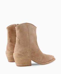 Dames Via Vai Laarzen*Enkellaars Eveline Beige