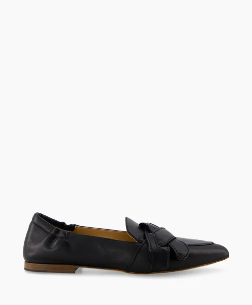 Dames Via Vai Instappers*Loafer Lola Rayne Zwart