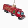 Lifestyle Vondels Lifestyle*Kerstbal Christmas Truck Rood