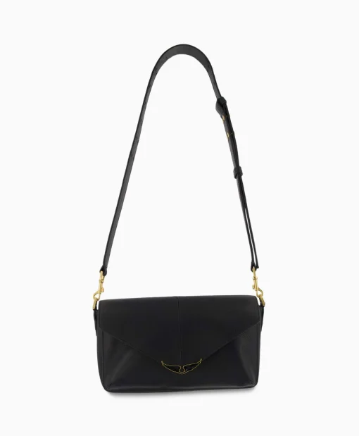Dames Zadig & Voltaire Tassen*Zadig & Voltaire Crossbody Tas Borderline Daily Grained Leath Zwart