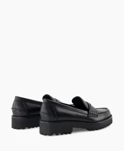 Dames Zadig & Voltaire Instappers*Zadig & Voltaire Loafer Joecassin Semy Shiny Calfskin Zwart