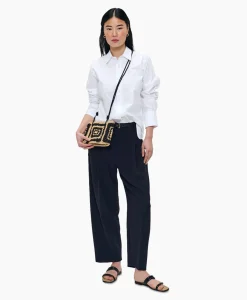 Dames Zenggi Blouses*Blouse Boyfriend Wit